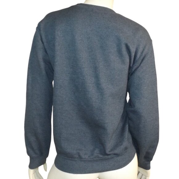 HARRY STYLES Sweatshirt, S, Gray, Cartoon/Caricature,long sleeve charcoal Gildan - Picture 5 of 9